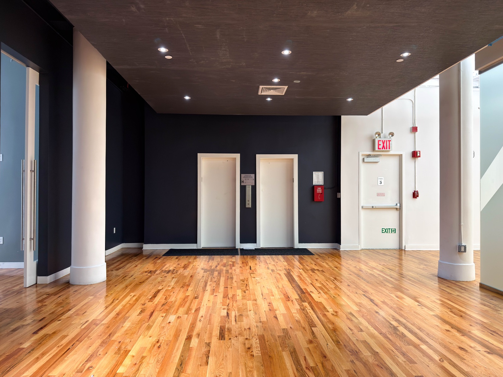 The Swider Studios elevator entrance