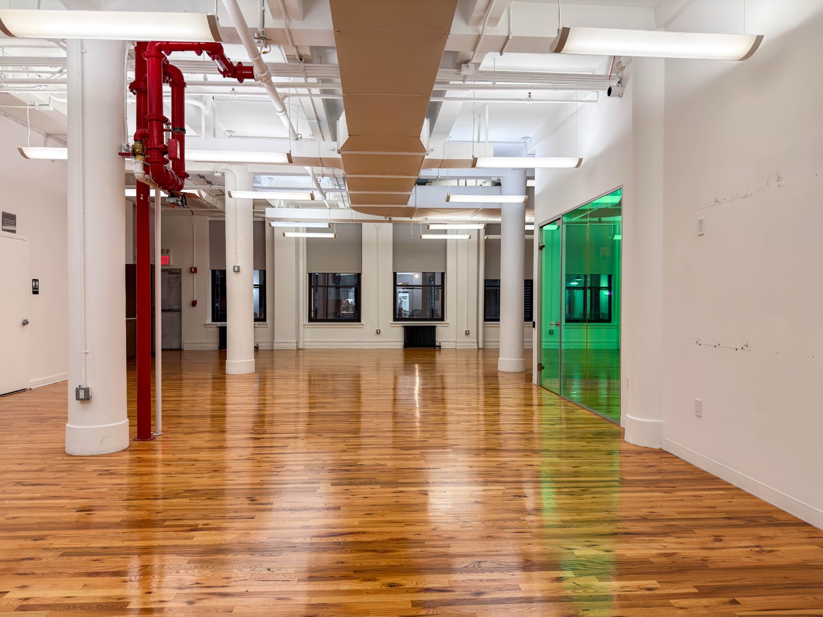 The open floor at Swider Studios